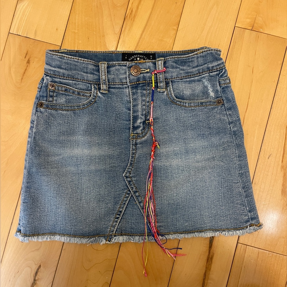 NWOT Denim Mini Skirt 4/5